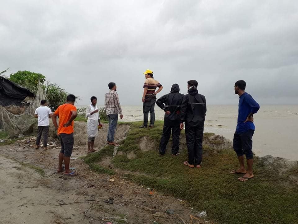 আংশিক ধকল সইছে সন্দ্বীপ: ঝুঁকিপূর্ণ সারিকাইত