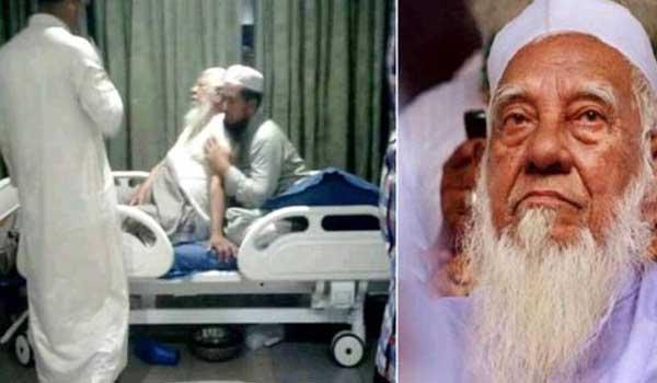 আল্লামা শফী আবারও হাসপাতালে !!